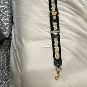 Marc Jacobs Black and Gold Strap